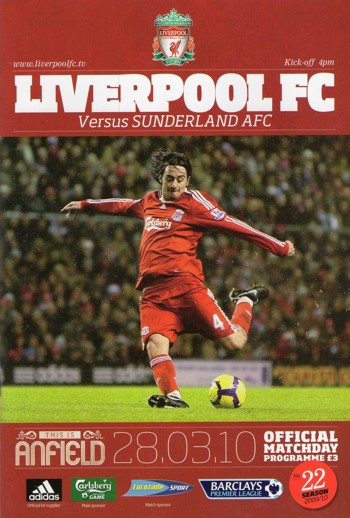 Match programme